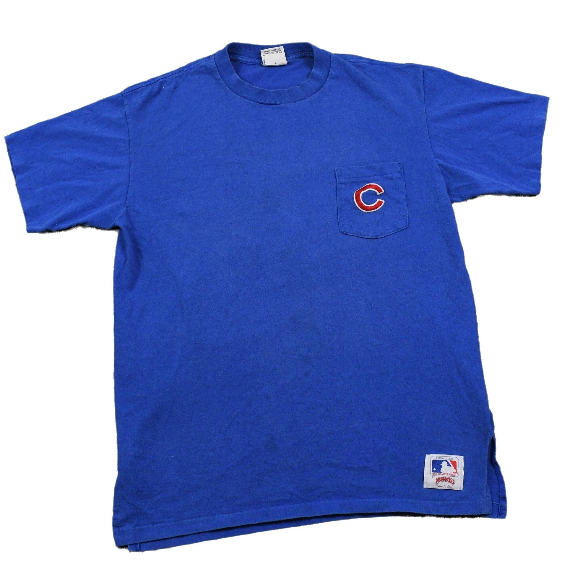 MLB Clothing > Gender Neutral Adult Clothing > Tops & Tees > T Shirts Vintage 1990s Chicago Cubs MLB Nutmeg Sportswear T-Shirt Men's XL