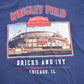 MLB Clothing > Gender Neutral Adult Clothing > Tops & Tees > T Shirts Vintage 1990s Chicago Cubs MLB Wrigley Field Graphic T-Shirt Men's 2XL