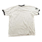 MLB Clothing > Gender Neutral Adult Clothing > Tops & Tees > T Shirts Vintage 1990s Chicago White Sox Striped MLB Baseball Majestic Graphic T-Shirt Men's Medium