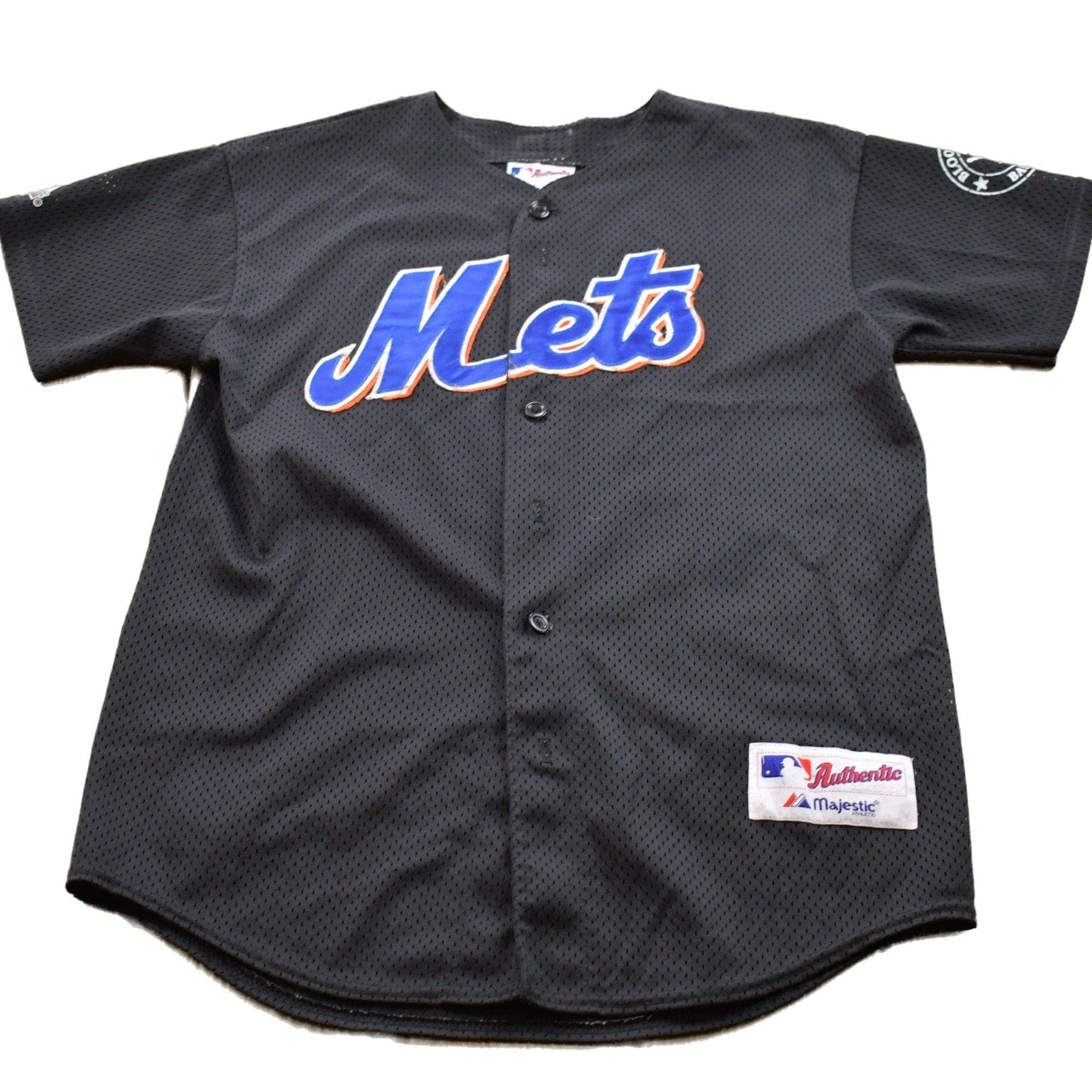 MLB Clothing > Men's Clothing > Sports & Fitness 1990s Vintage Majestic New York Mets MLB Jersey Men's Small