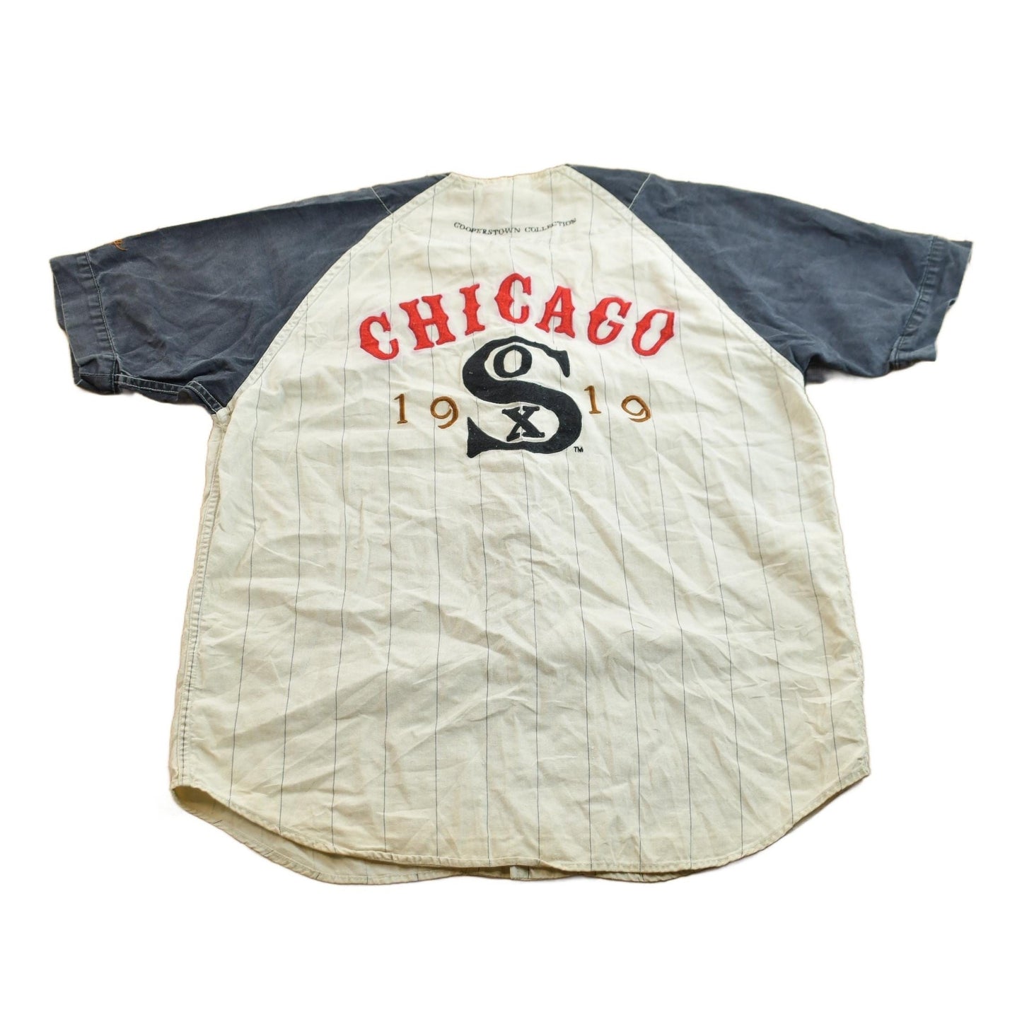 MLB Clothing > Men's Clothing > Sports & Fitness Vintage 1990's Mirage First String Chicago White Sox Baseball Jersey Men's Medium