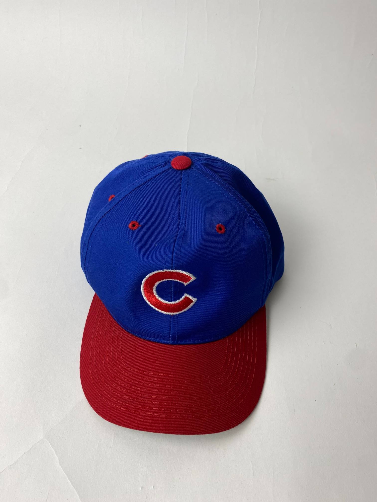 MLB Hats & Beanies Vintage Chicago Cubs Hat Cap Youth Blue Snap Back MLB