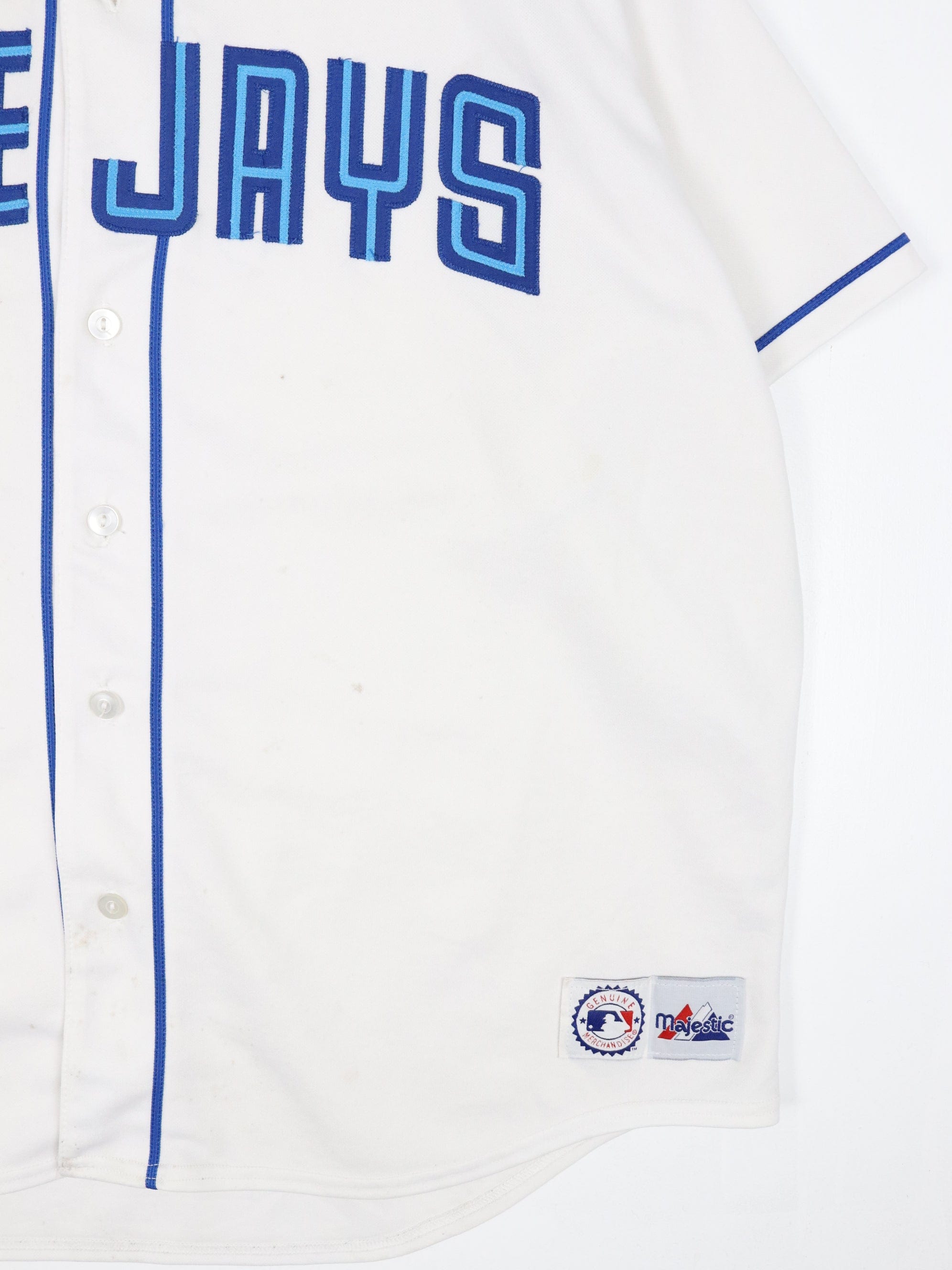 Vintage Toronto Blue Jays Baseball Jersey Mens 2XL White MLB Majestic –  Proper Vintage