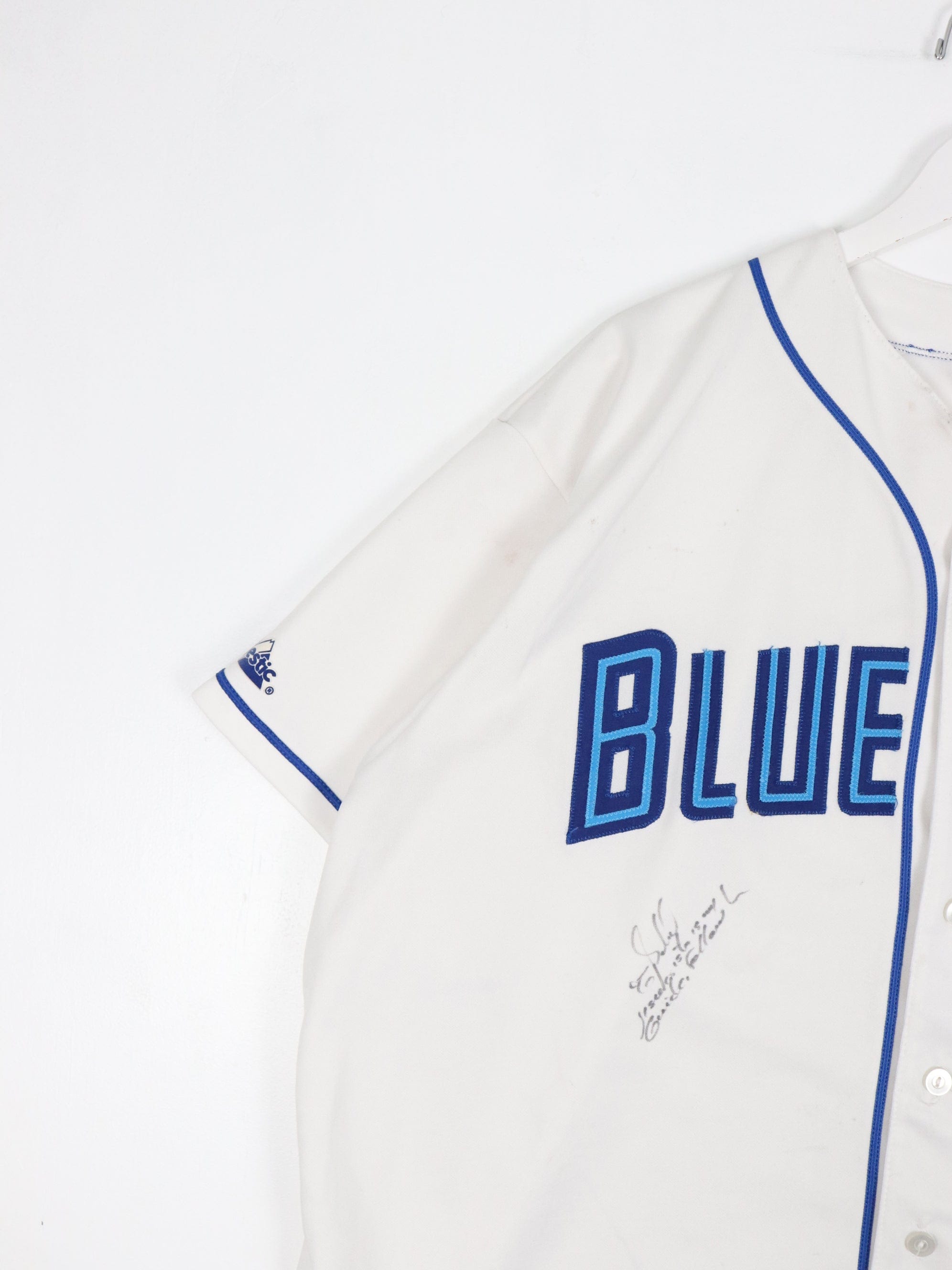 Vintage Toronto Blue Jays Baseball Jersey Mens 2XL White MLB Majestic –  Proper Vintage