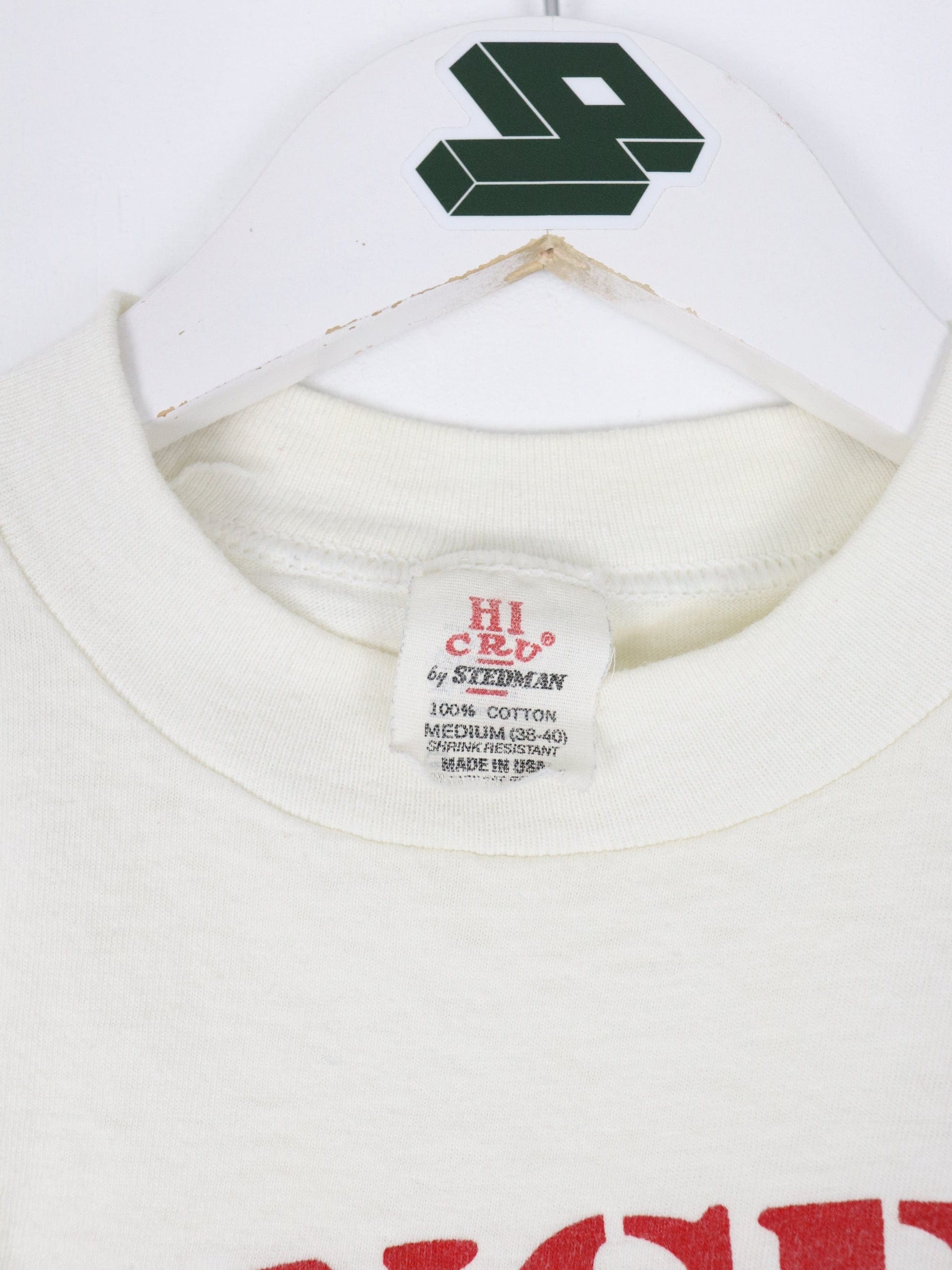 MLB T-Shirts & Tank Tops Vintage Chicago Cubs T Shirt Fits Mens Small White Long Sleeve 80s MLB