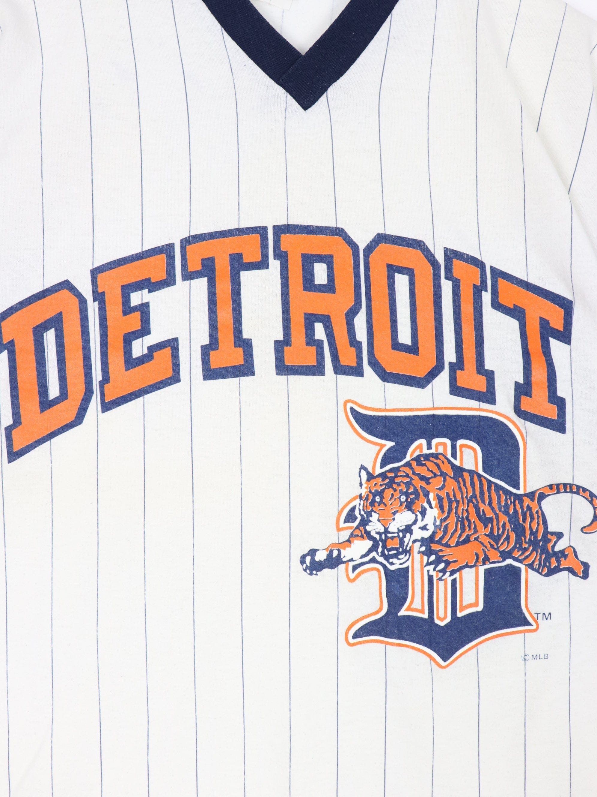 CustomCat Detroit Tigers Vintage MLB T-Shirt White / XL