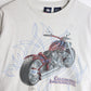 Motorcycle T Shirt Mens XL White from propervintagecanada