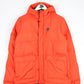 Mountain Equipment Co-Op Jacket Youth Large Orange Hooded Down Coat Outdoors from propervintagecanada