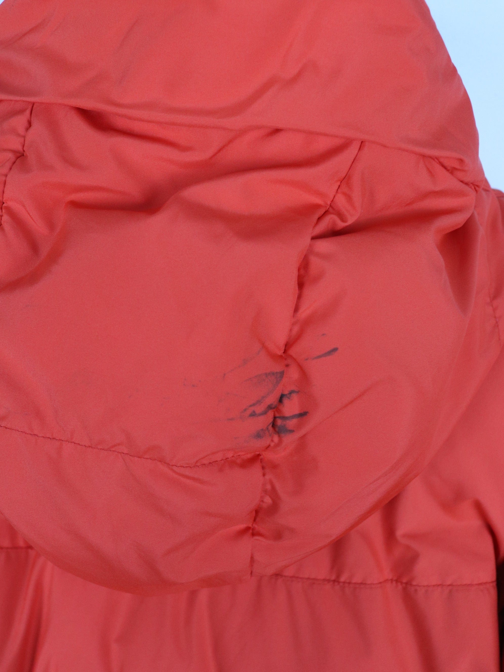 Mountain Equipment Co-Op Jacket Youth Large Orange Hooded Down