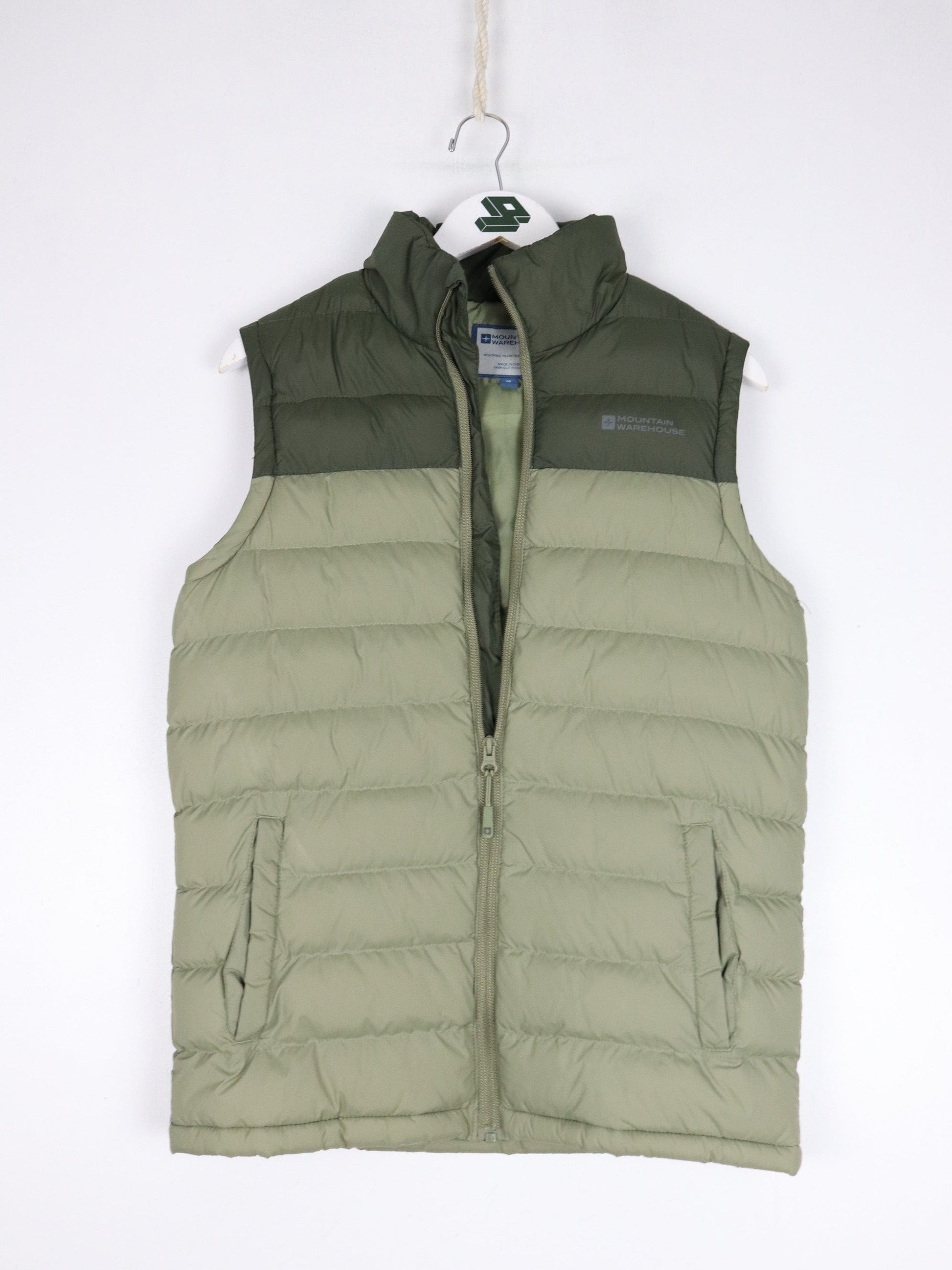 Mountain Warehouse Vest Mens XS Green Jacket Outdoors from propervintagecanada