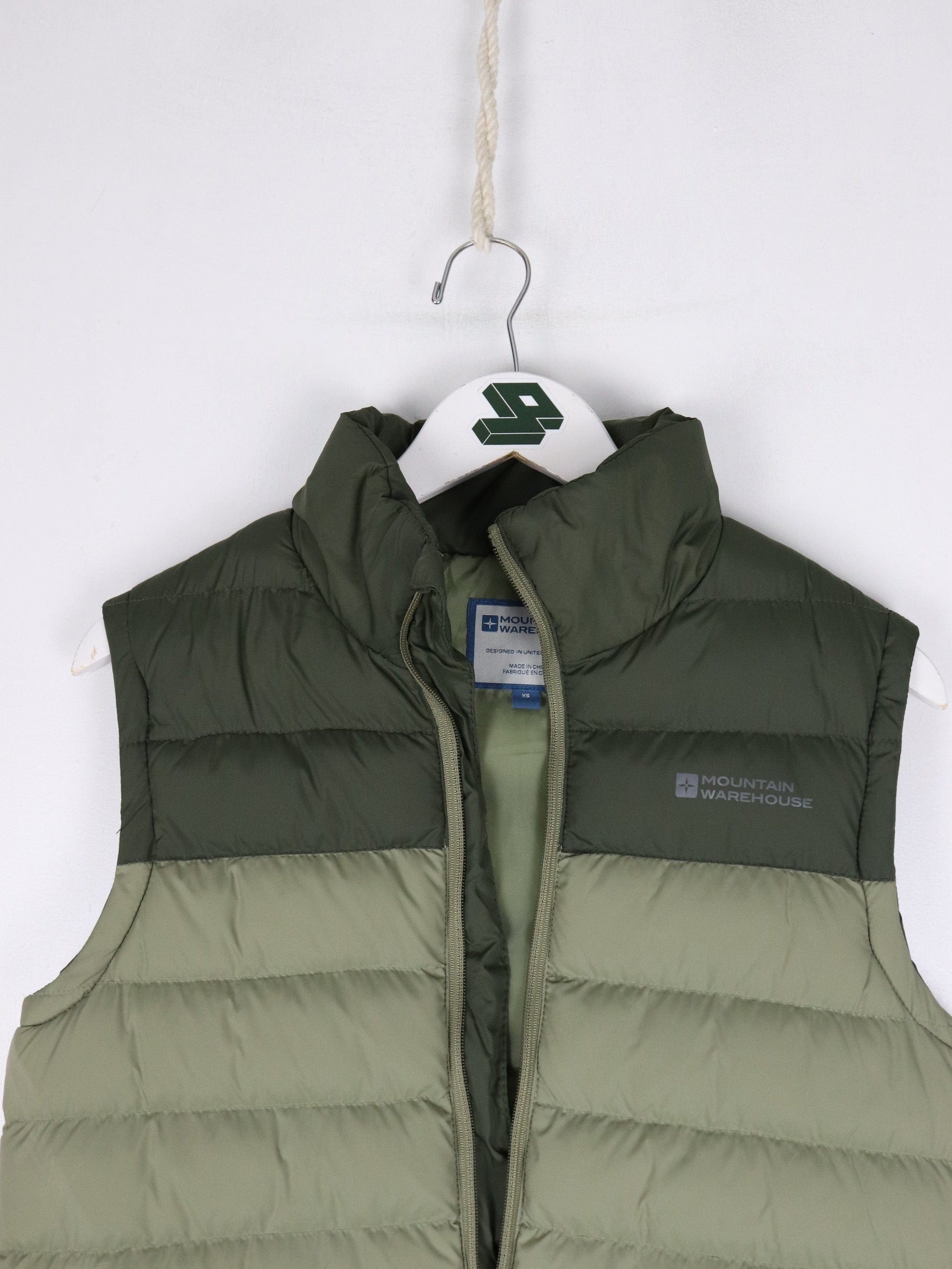 Mountain Warehouse Vest Mens XS Green Jacket Outdoors from propervintagecanada
