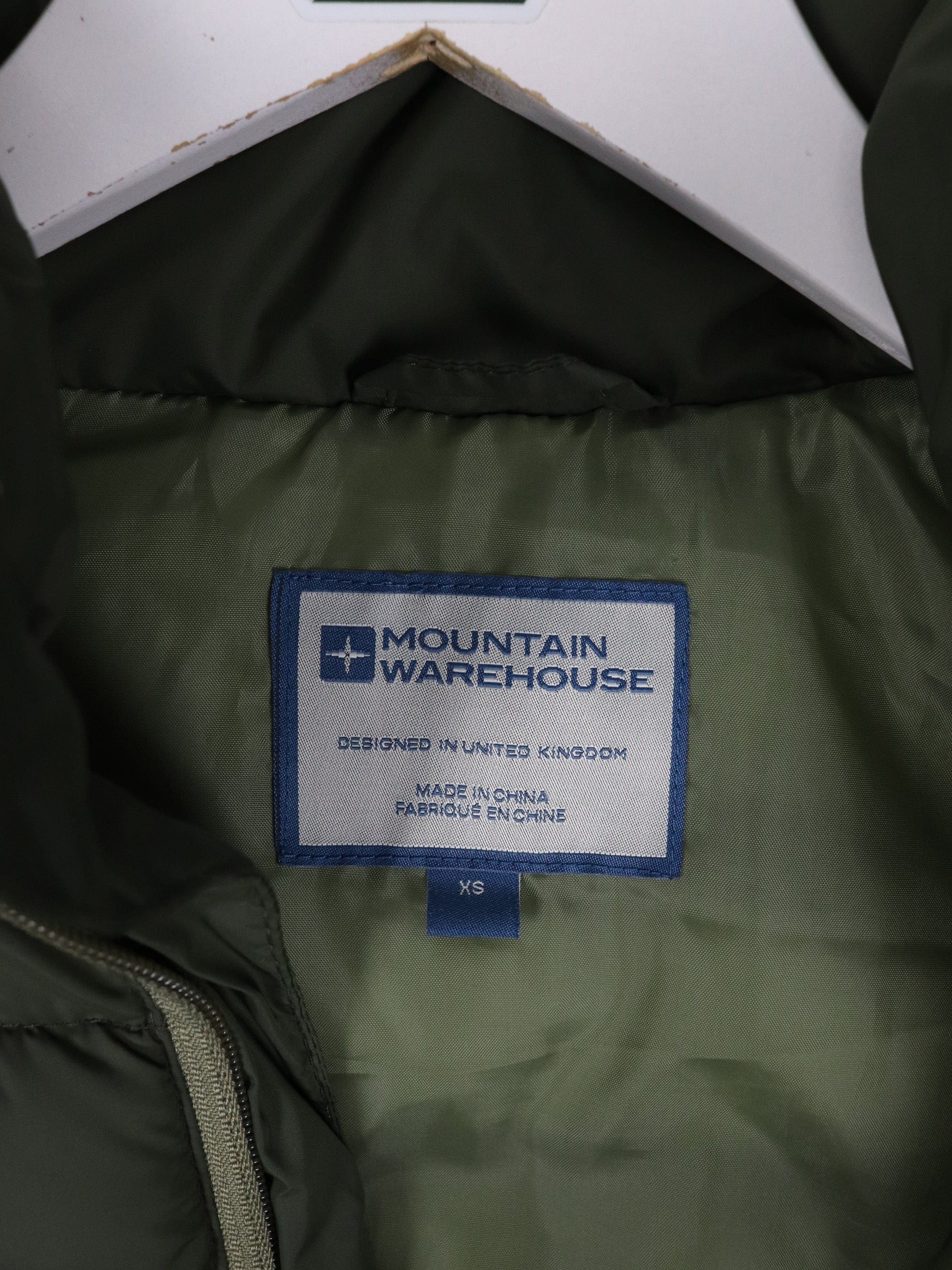 Mountain Warehouse Vest Mens XS Green Jacket Outdoors from propervintagecanada