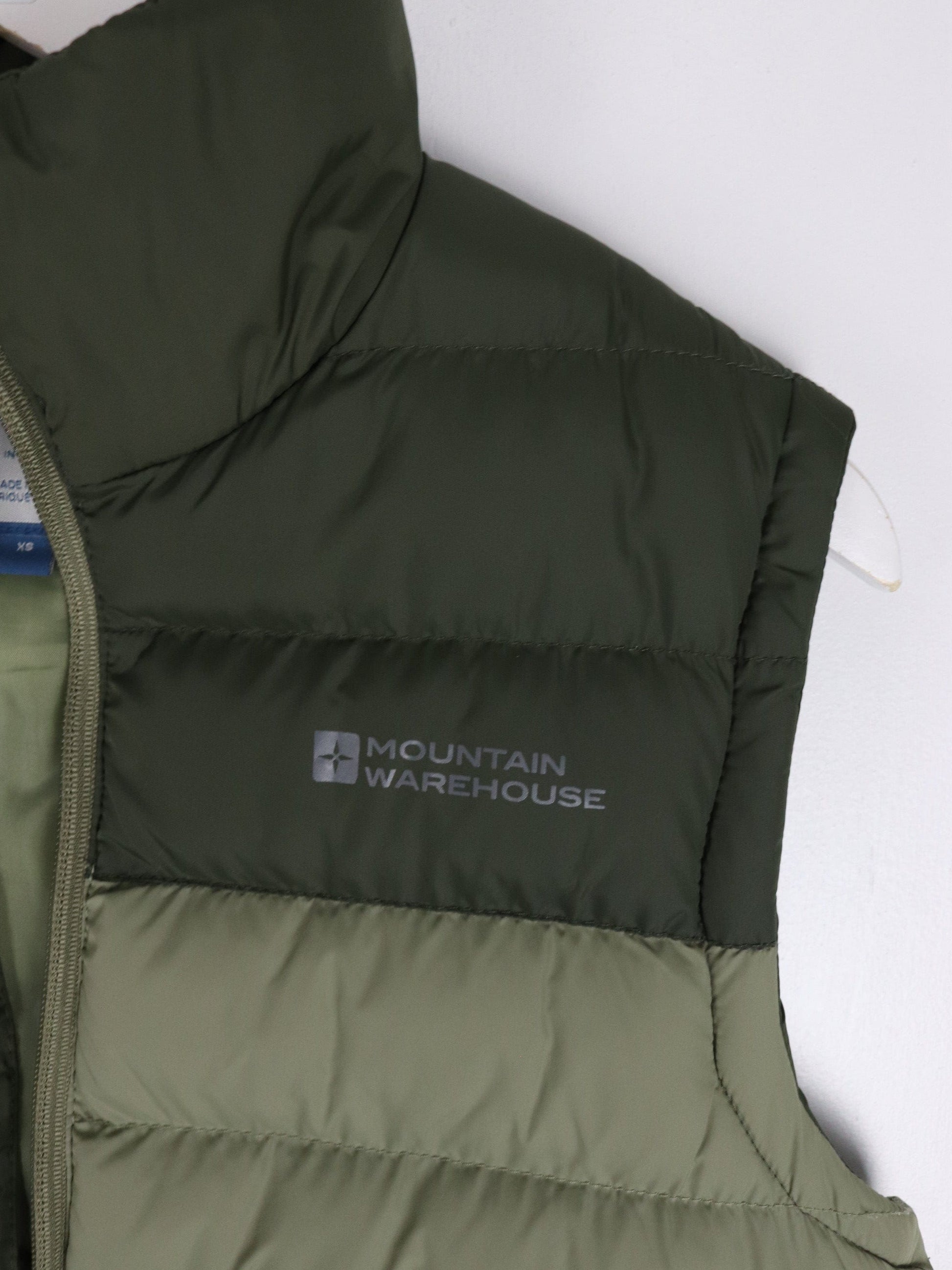 Mountain Warehouse Vest Mens XS Green Jacket Outdoors from propervintagecanada