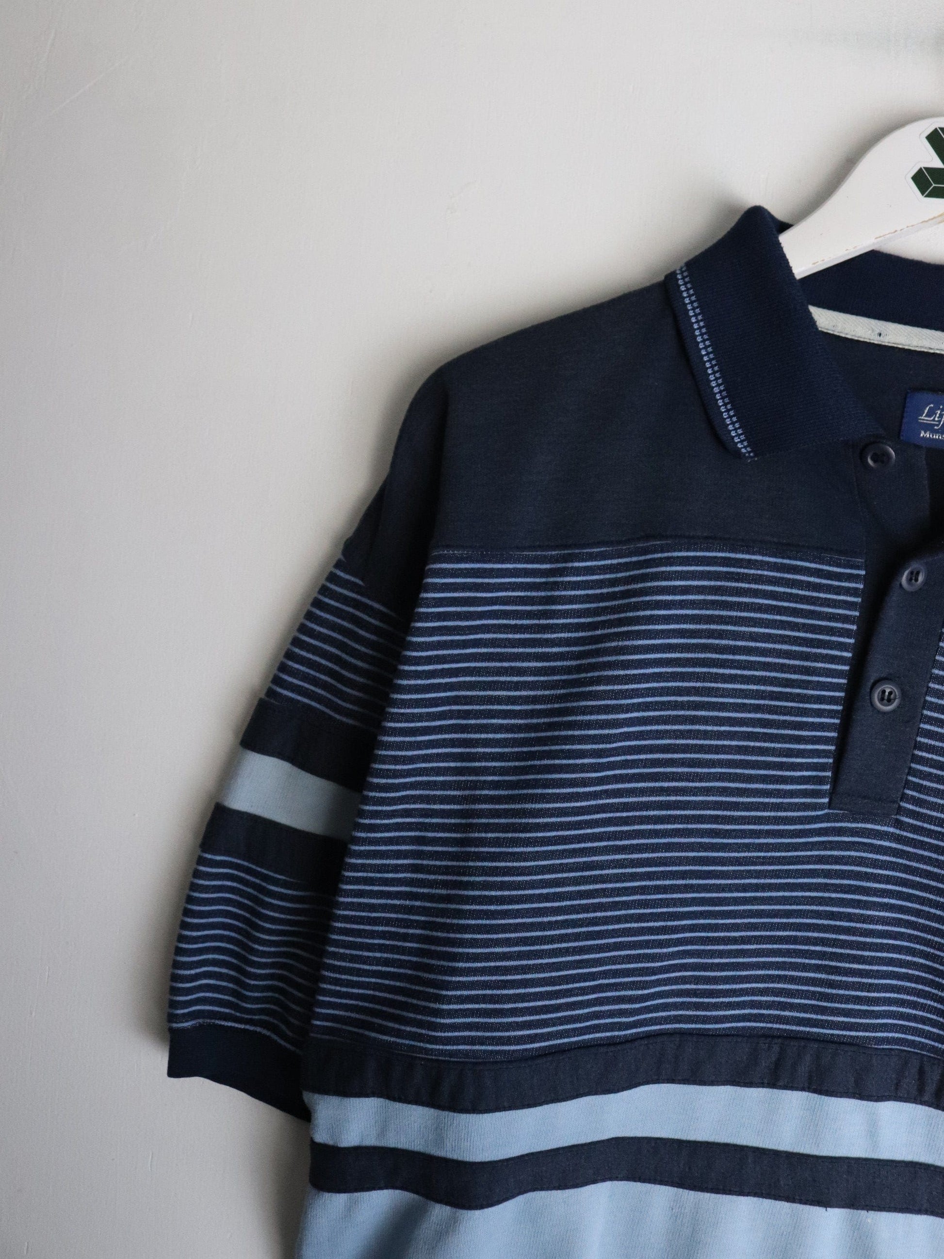 Munsingwear Polo Shirt Mens Large Blue from propervintagecanada