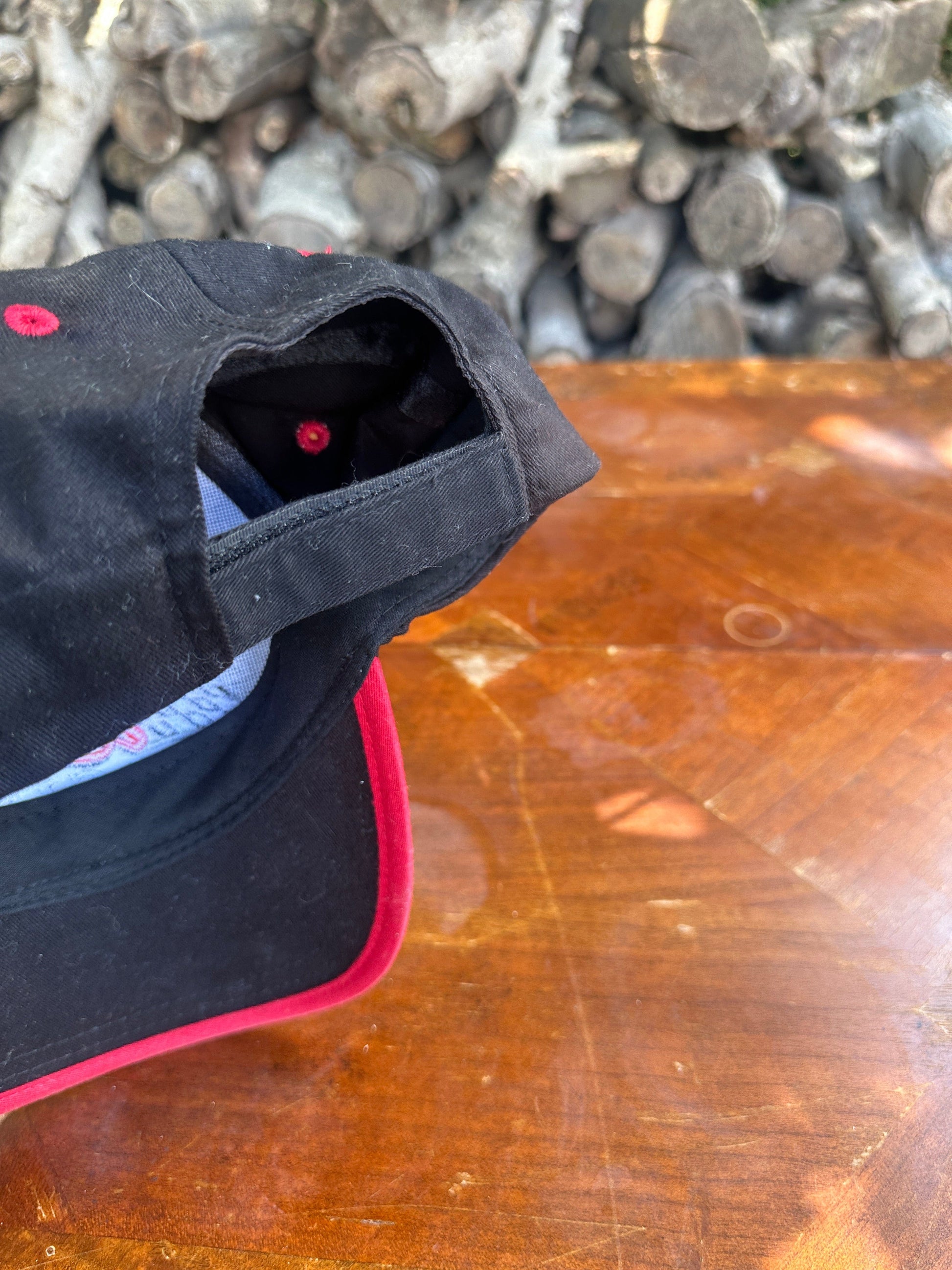 Nascar Hat Adult Black Strap Back Bud Racing from propervintagecanada