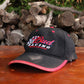 Nascar Hat Adult Black Strap Back Bud Racing from propervintagecanada