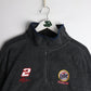 Nascar Sweatshirts & Hoodies Nascar Sweater Mens Large Grey Quarter Zip Fleece