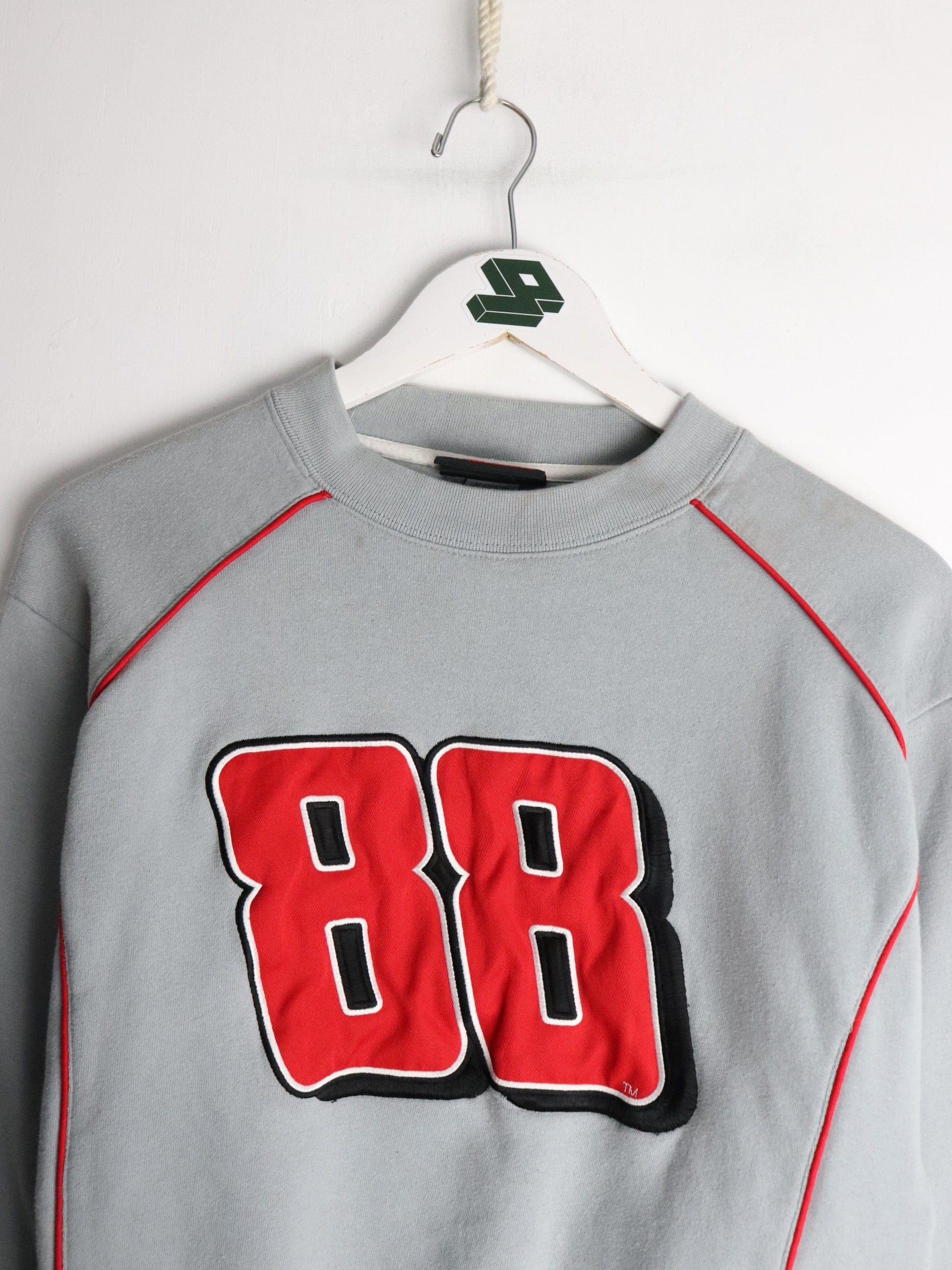 Nascar Sweatshirts & Hoodies Nascar Sweatshirt Mens Small Grey Dale Jr Racing