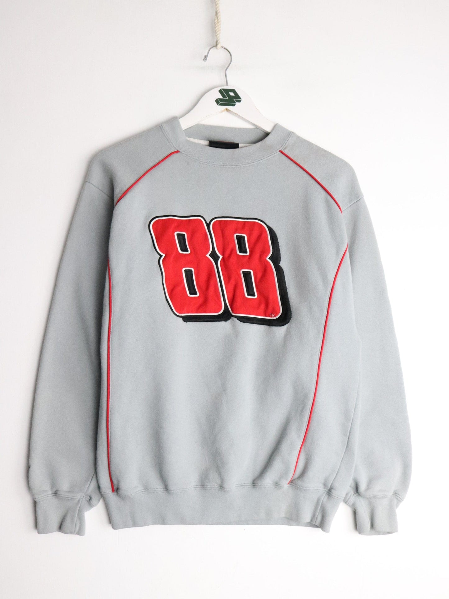 Nascar Sweatshirts & Hoodies Nascar Sweatshirt Mens Small Grey Dale Jr Racing