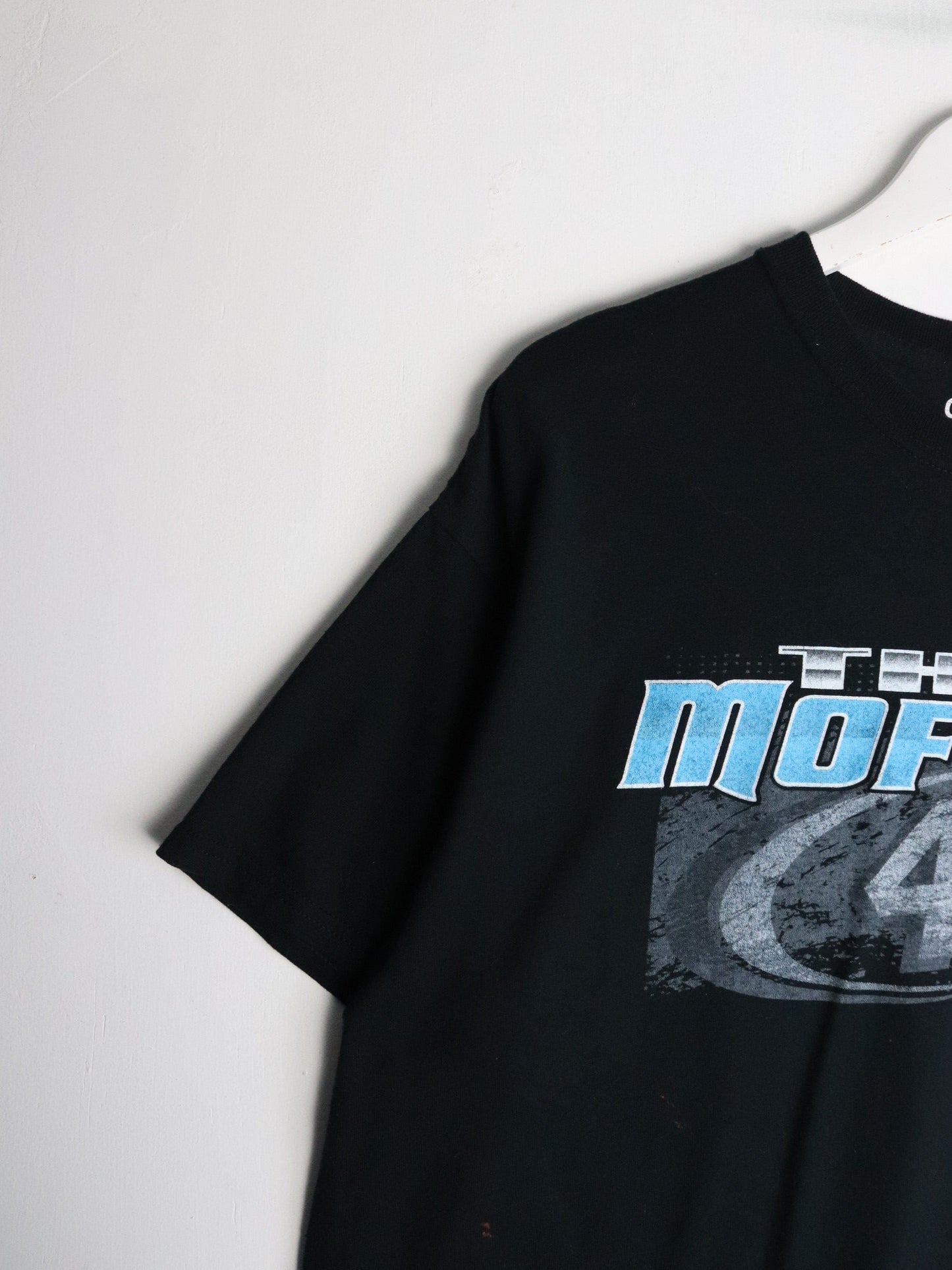Nascar T Shirt Mens XL Black Thad Moffitt from propervintagecanada