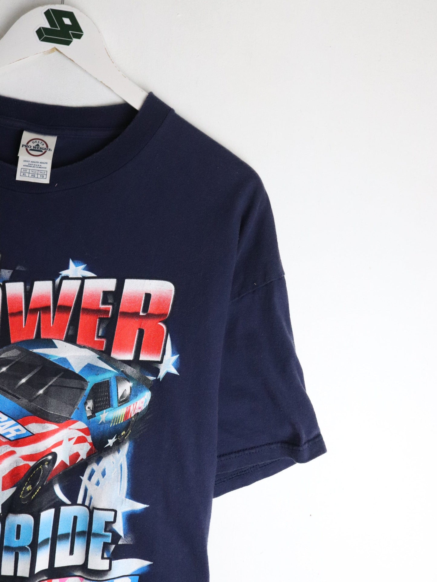 Nascar T Shirt Mens XL Blue