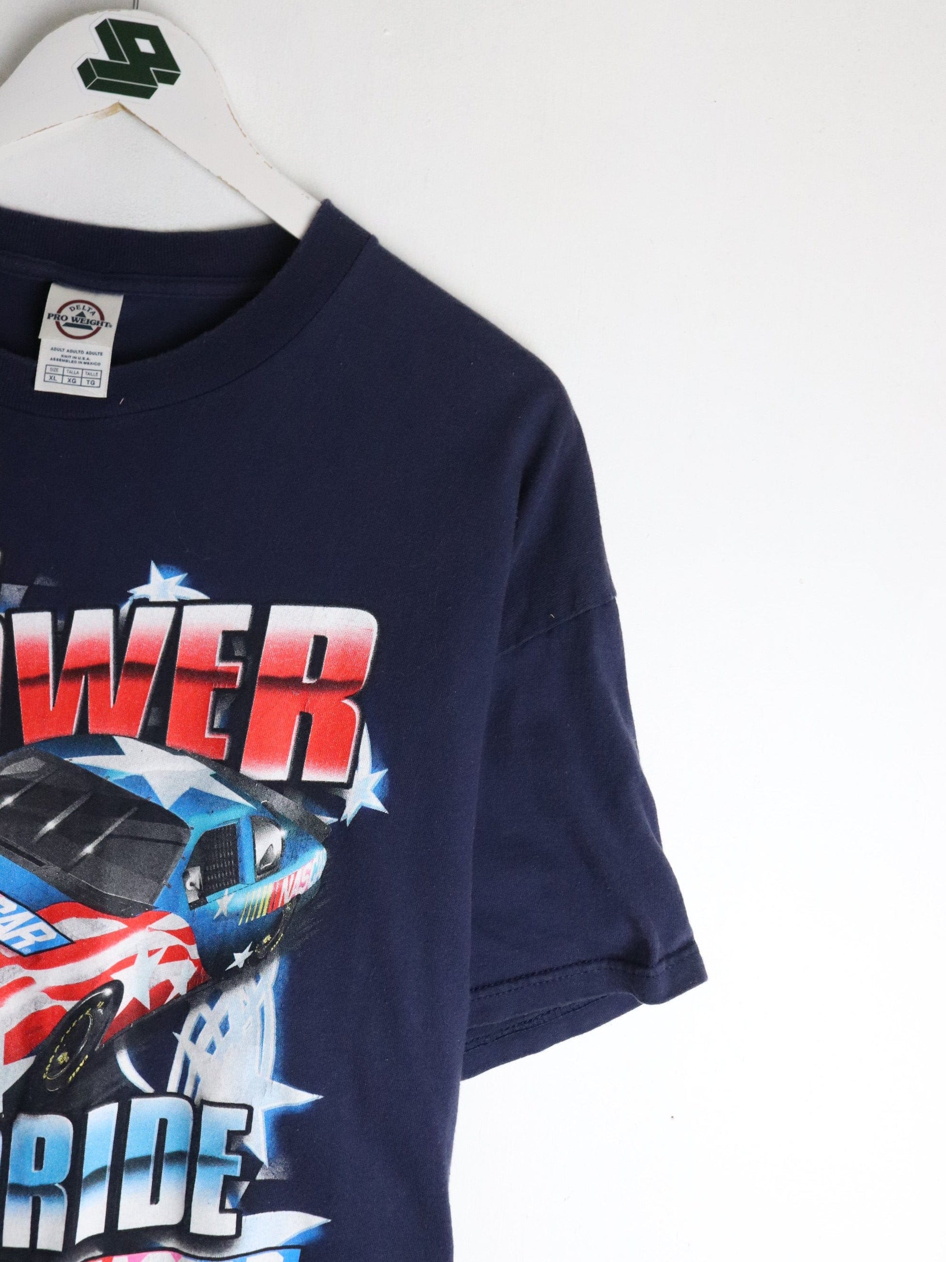 Nascar T Shirt Mens XL Blue
