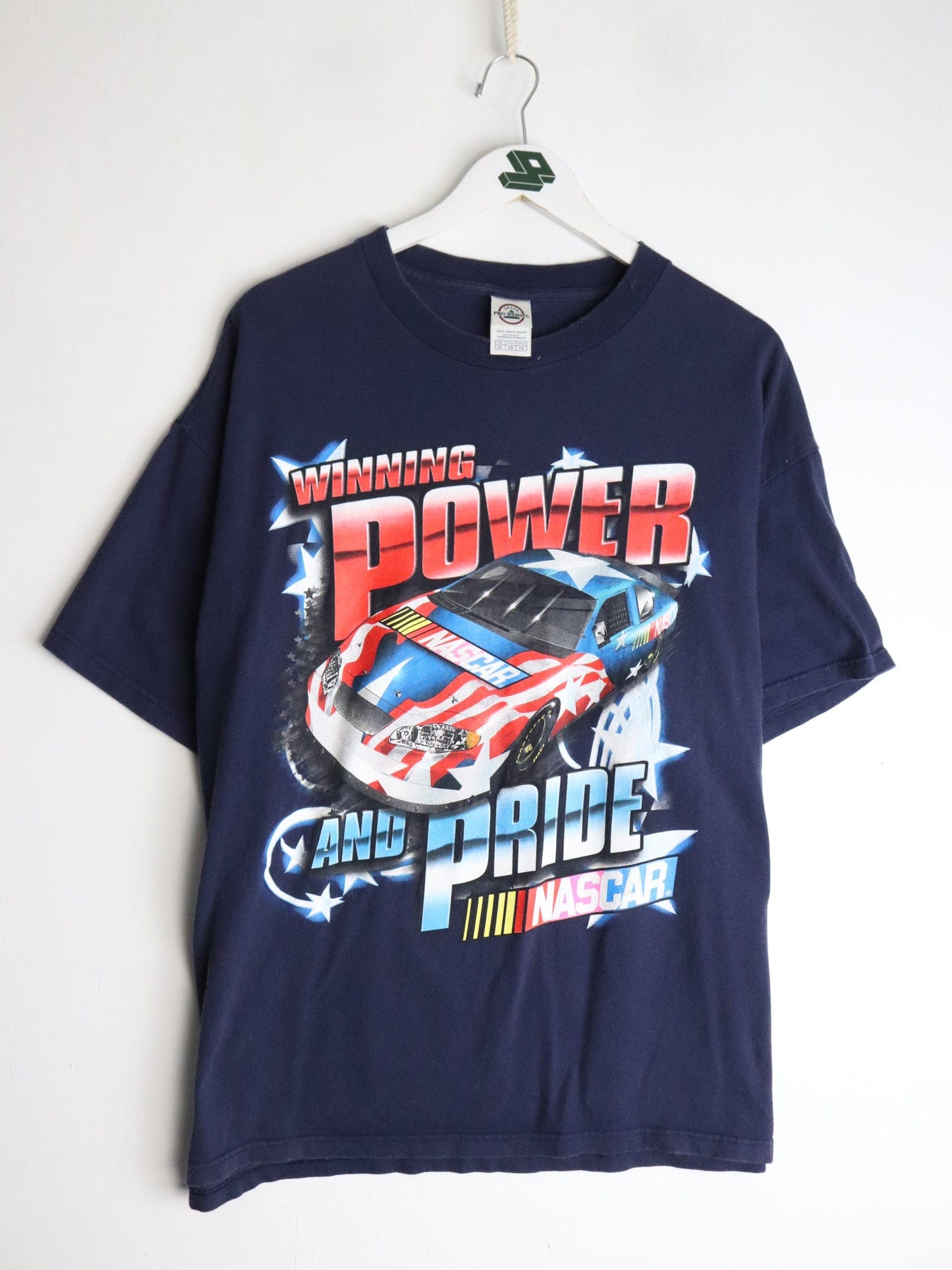 Nascar T Shirt Mens XL Blue