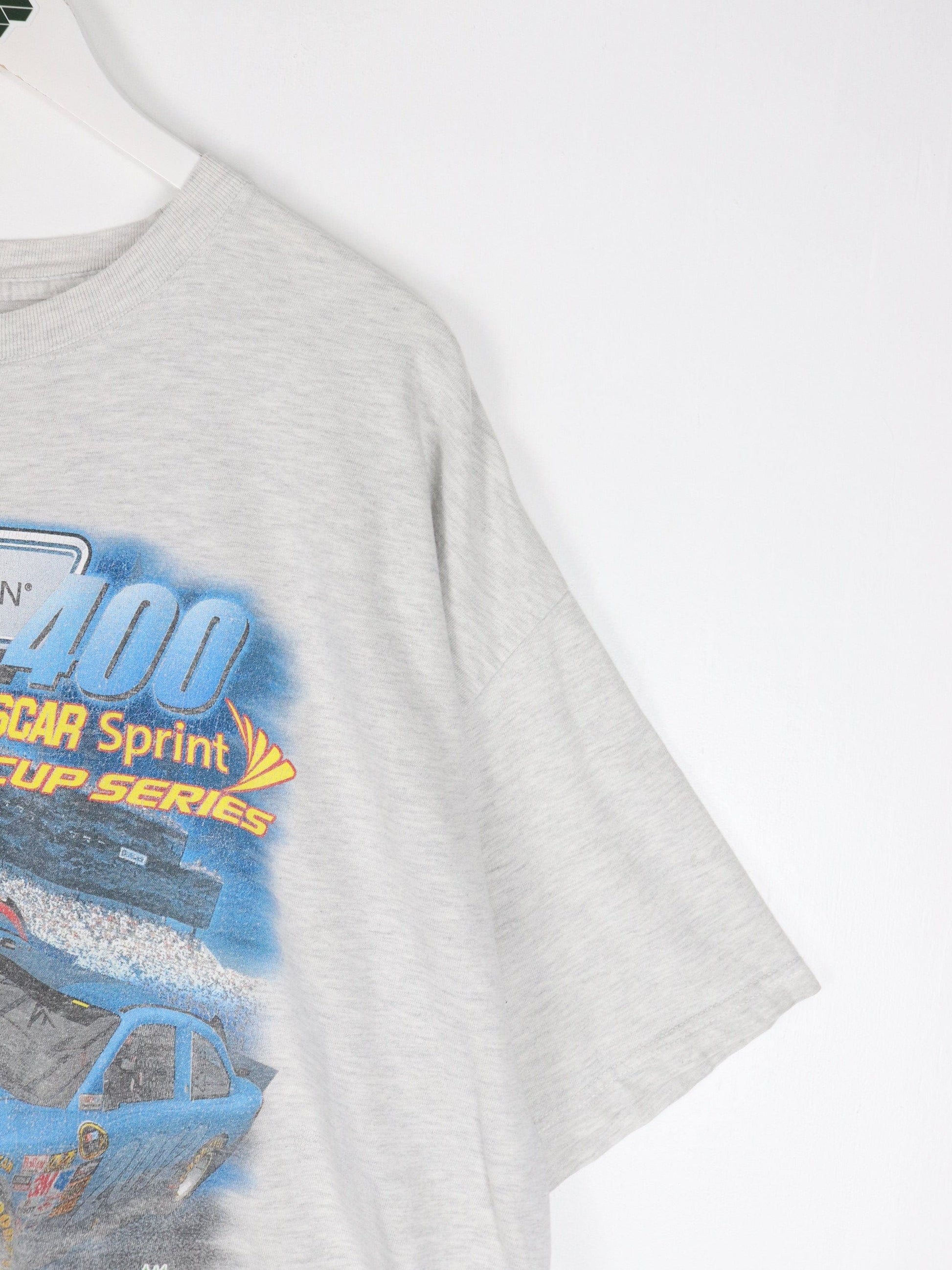 Nascar T-Shirts & Tank Tops Nascar T Shirt Mens 2XL Grey Racing