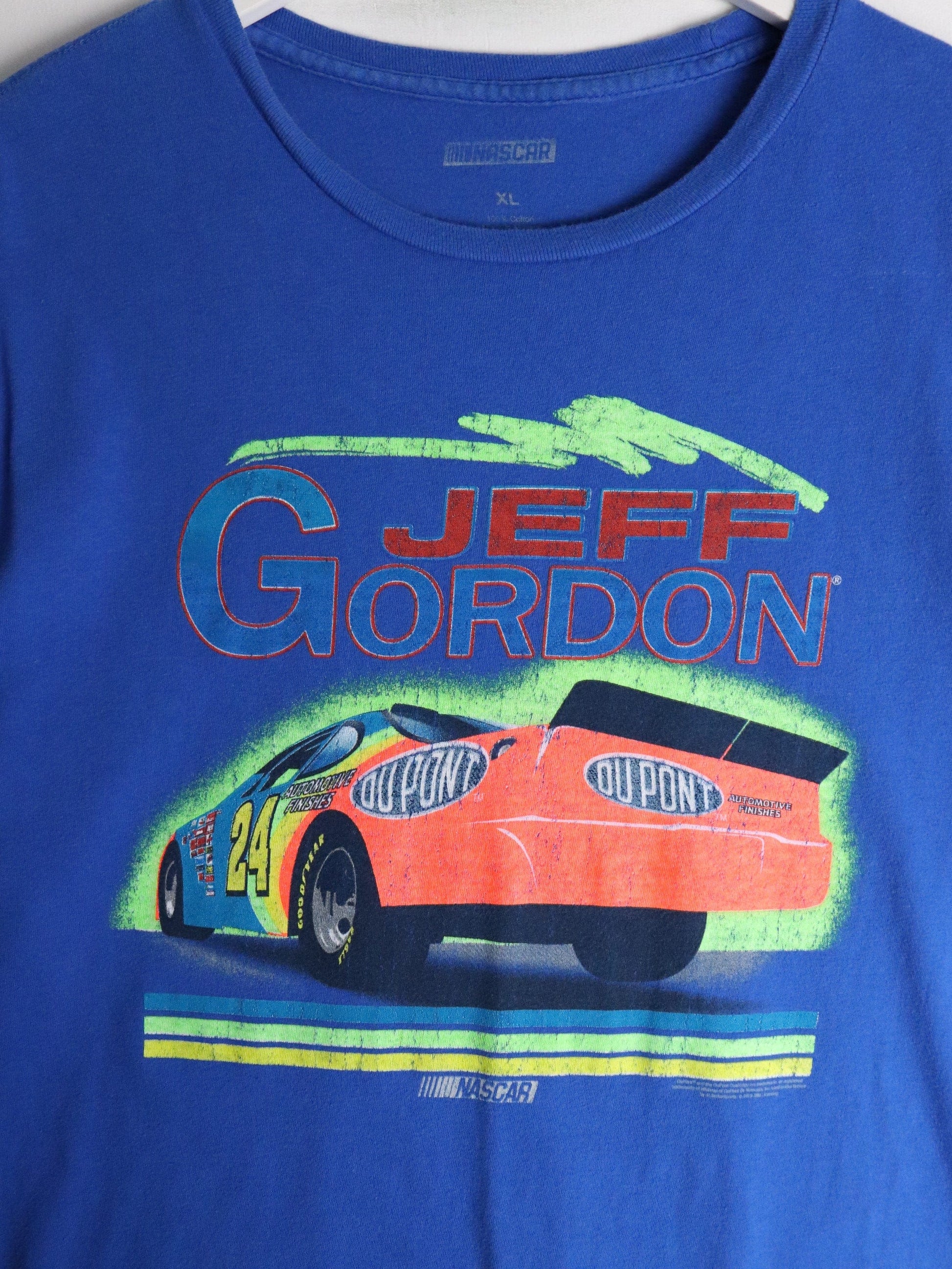 Nascar T-Shirts & Tank Tops Nascar T Shirt Mens XL BLue Jeff Gordon