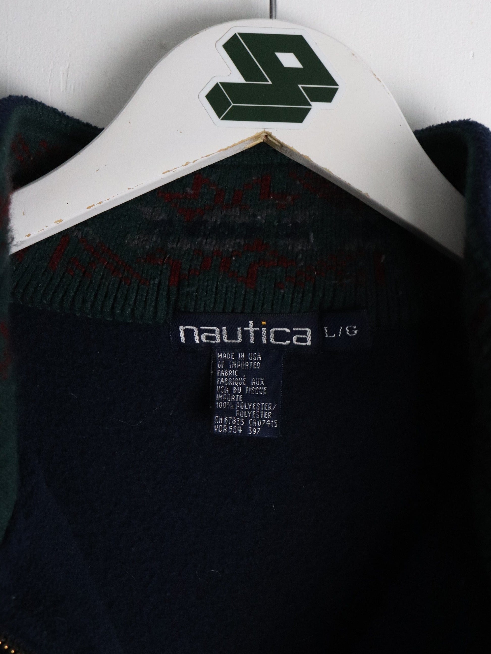 Nautica Sweatshirts & Hoodies Vintage Nautica Sweater Mens Large Blue Fleece