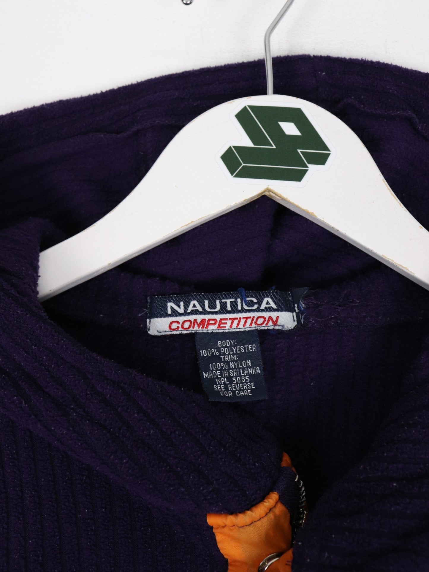 Nautica Sweatshirts & Hoodies Vintage Nautica Sweater Mens Small Purple Quarter Zip Hoodie