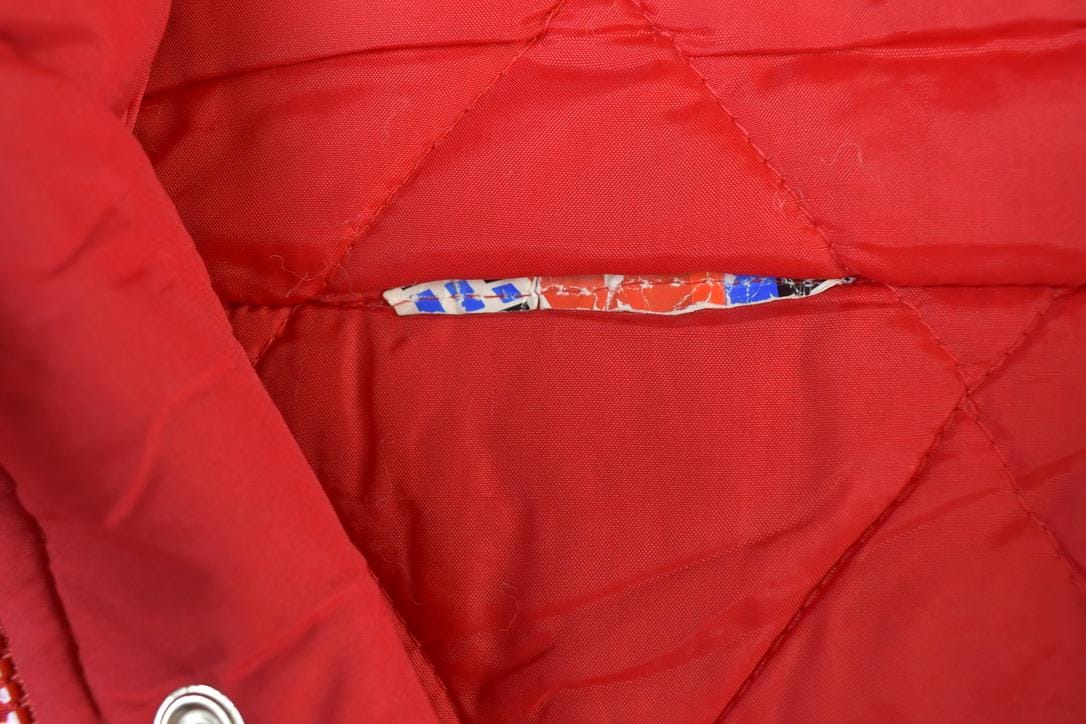 NBA Clothing > Gender Neutral Adult Clothing > Jackets & Coats Vintage 1990s Chicago Bulls Start Line NBA Basketball Jacket