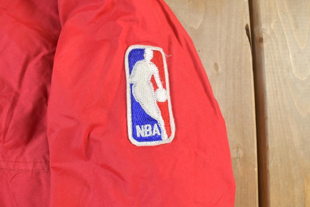 NBA Clothing > Gender Neutral Adult Clothing > Jackets & Coats Vintage 1990s Chicago Bulls Start Line NBA Basketball Jacket