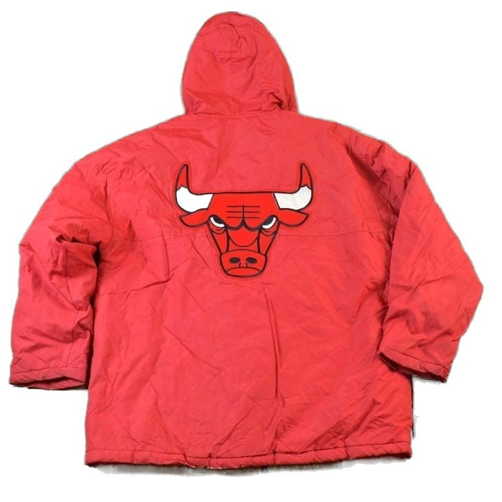 NBA Clothing > Gender Neutral Adult Clothing > Jackets & Coats Vintage 1990s Chicago Bulls Start Line NBA Basketball Jacket