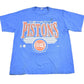 NBA Clothing > Gender Neutral Adult Clothing > Tops & Tees > T Shirts Vintage 1990s Detroit Pistons NBA Graphic T-Shirt / Made In USA / Single Stitch / NBA Basketball