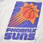 NBA Clothing > Gender Neutral Adult Clothing > Tops & Tees > T Shirts Vintage 1990s Phoenix Suns NBA Graphic Button Up T-Shirt Men's Small/ Made In USA / Single Stitch / NBA Basketball / 90s Streetwear / Sportswear