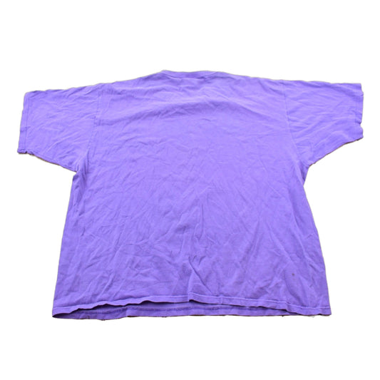 NBA Clothing > Gender Neutral Adult Clothing > Tops & Tees > T Shirts Vintage 1990s Toronto Raptors NBA Basketball Champion Graphic T-Shirt / XXL / Sportswear / Vintage NBA