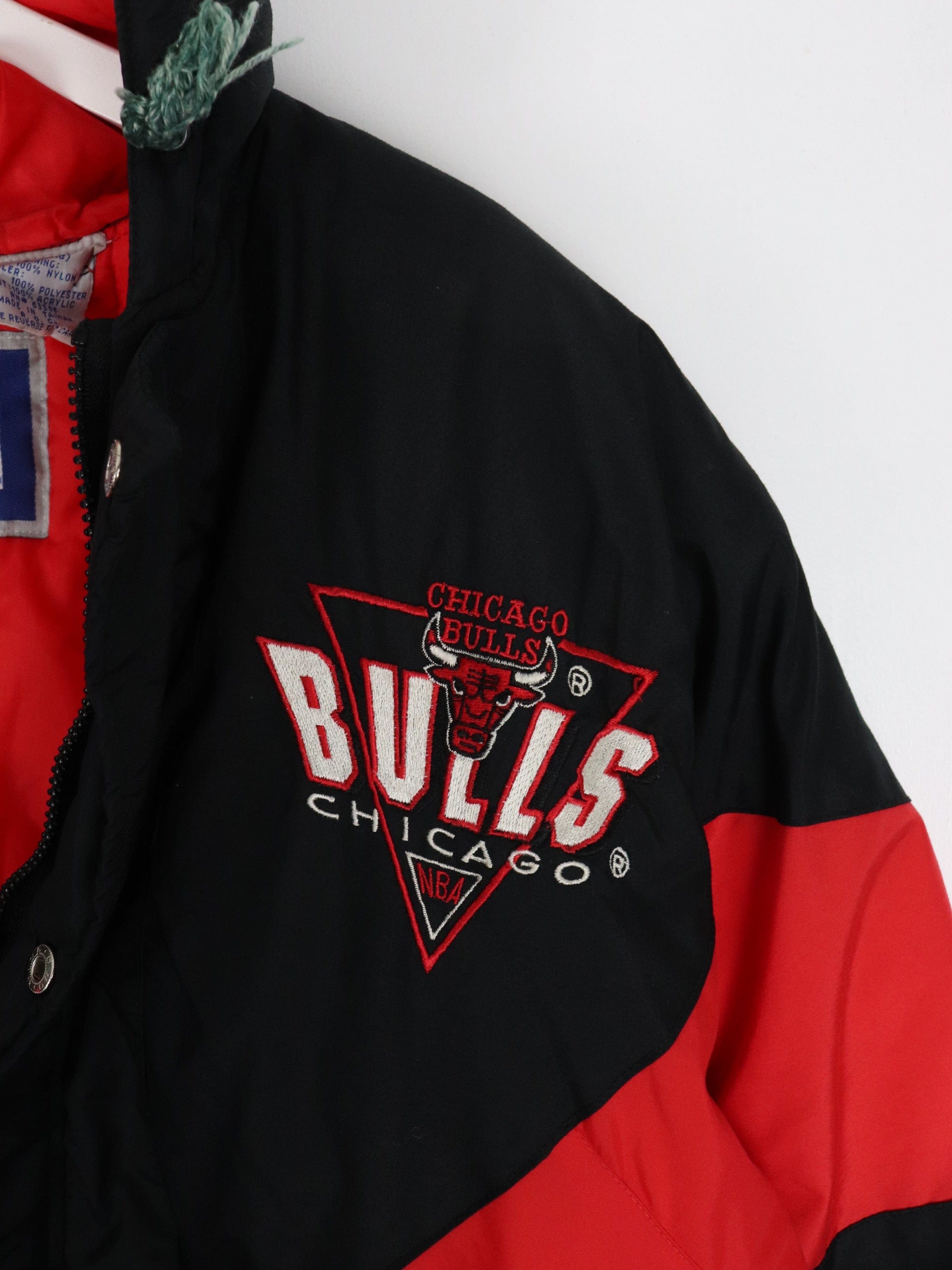 Vintage 90s Oversized Chicago Bulls Red Logo Sweatshirt