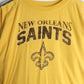 New Orleans Saints T Shirt Youth XL Yellow NFL from propervintagecanada