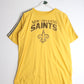 New Orleans Saints T Shirt Youth XL Yellow NFL from propervintagecanada