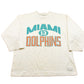NFL Clothing > Gender Neutral Adult Clothing > Hoodies & Sweatshirts > Sweatshirts Vintage 1980s Logo 7 Miami Dolphins NFL Crewneck Sweatshirt Men's XL/ Stained / Made In USA / Football / Sportswear / Athleisure / Americana