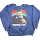 NFL Clothing > Gender Neutral Adult Clothing > Hoodies & Sweatshirts > Sweatshirts Vintage 1980s Mike Dikta NFL Coach Big Face Graphic "Whatever It Takes" Crewneck Sweatshirt Men's Large/ Made In USA / Football Sportswear Americana