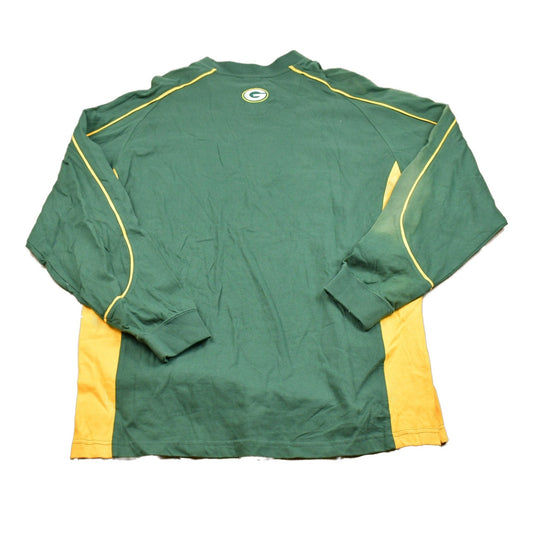 NFL Clothing > Gender Neutral Adult Clothing > Hoodies & Sweatshirts > Sweatshirts Vintage 1990s Green Bay Packers NFL Crewneck Sweatshirt Men's XL