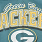 NFL Clothing > Gender Neutral Adult Clothing > Tops & Tees > T Shirts Vintage 1980s Green Bay Packers NFL Graphic T-Shirt Youth M