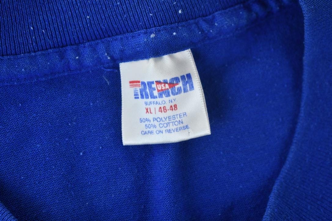 NFL Clothing > Gender Neutral Adult Clothing > Tops & Tees > T Shirts Vintage 1980s New York Giants NFL T-shirt Men's Large