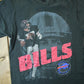 NFL Clothing > Gender Neutral Adult Clothing > Tops & Tees > T Shirts Vintage 1990s Buffalo Bills NFL Graphic T-Shirt Men's Small