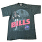 NFL Clothing > Gender Neutral Adult Clothing > Tops & Tees > T Shirts Vintage 1990s Buffalo Bills NFL Graphic T-Shirt Men's Small