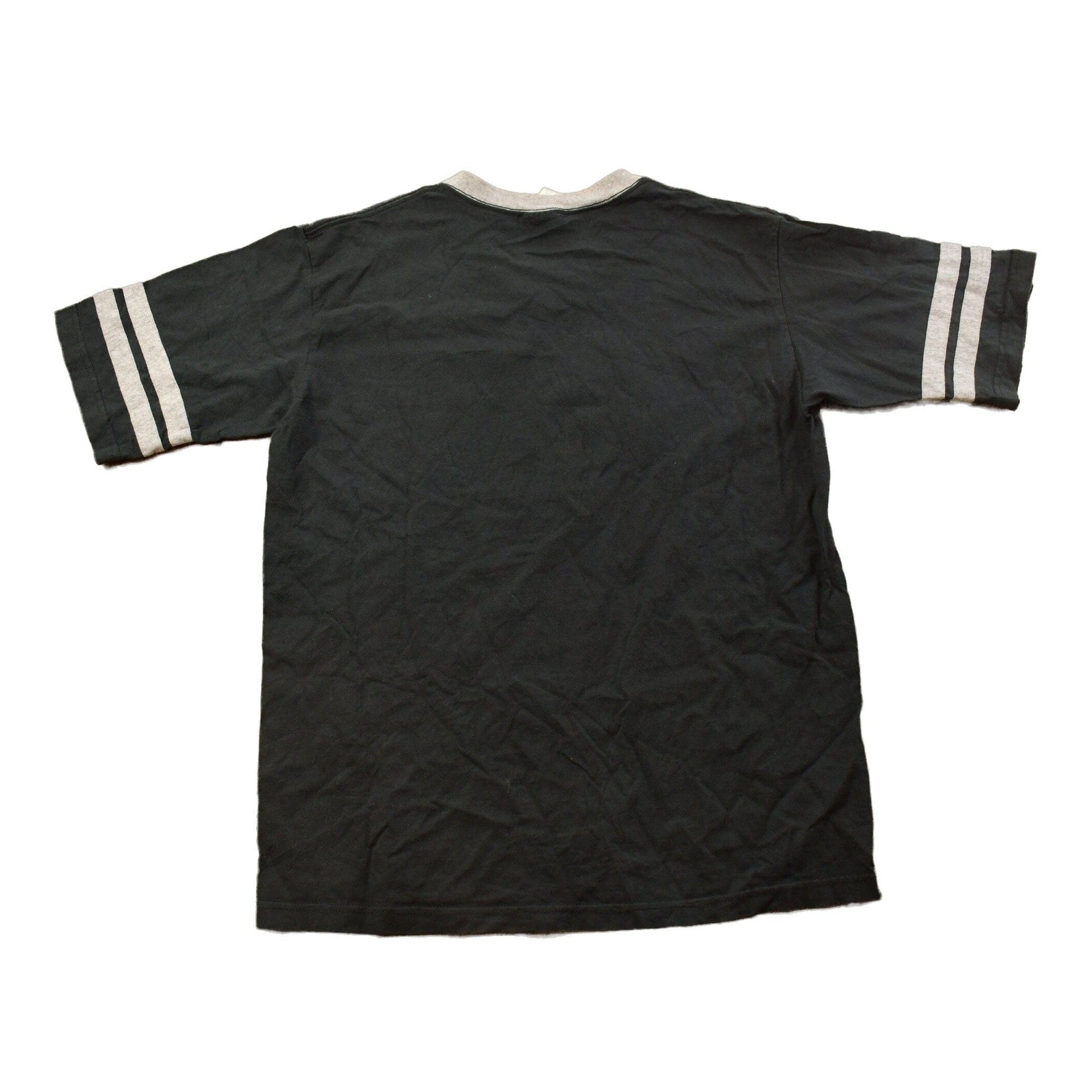 NFL Clothing > Gender Neutral Adult Clothing > Tops & Tees > T Shirts Vintage 1990s Carolina Panthers NFL Graphic T-Shirt Men's Large