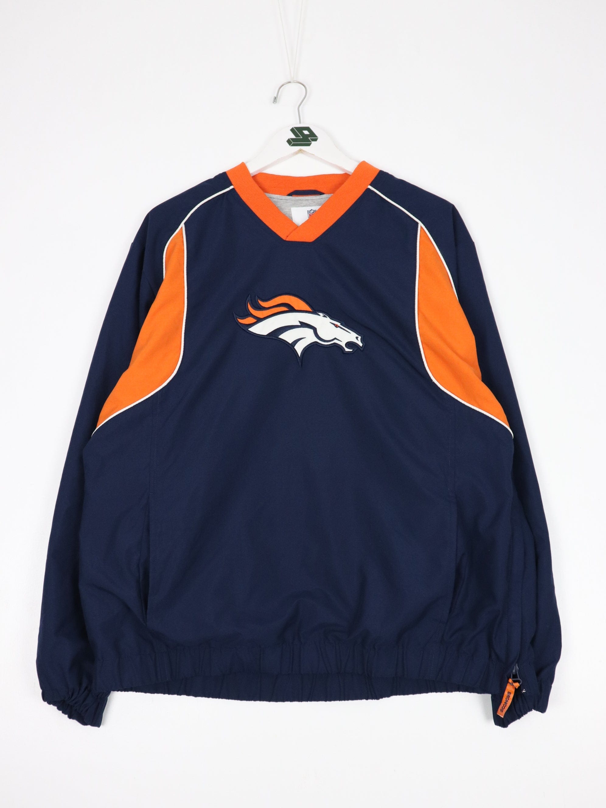 Nike Athletic (NFL Denver Broncos) Men's Sleeveless Pullover Hoodie.