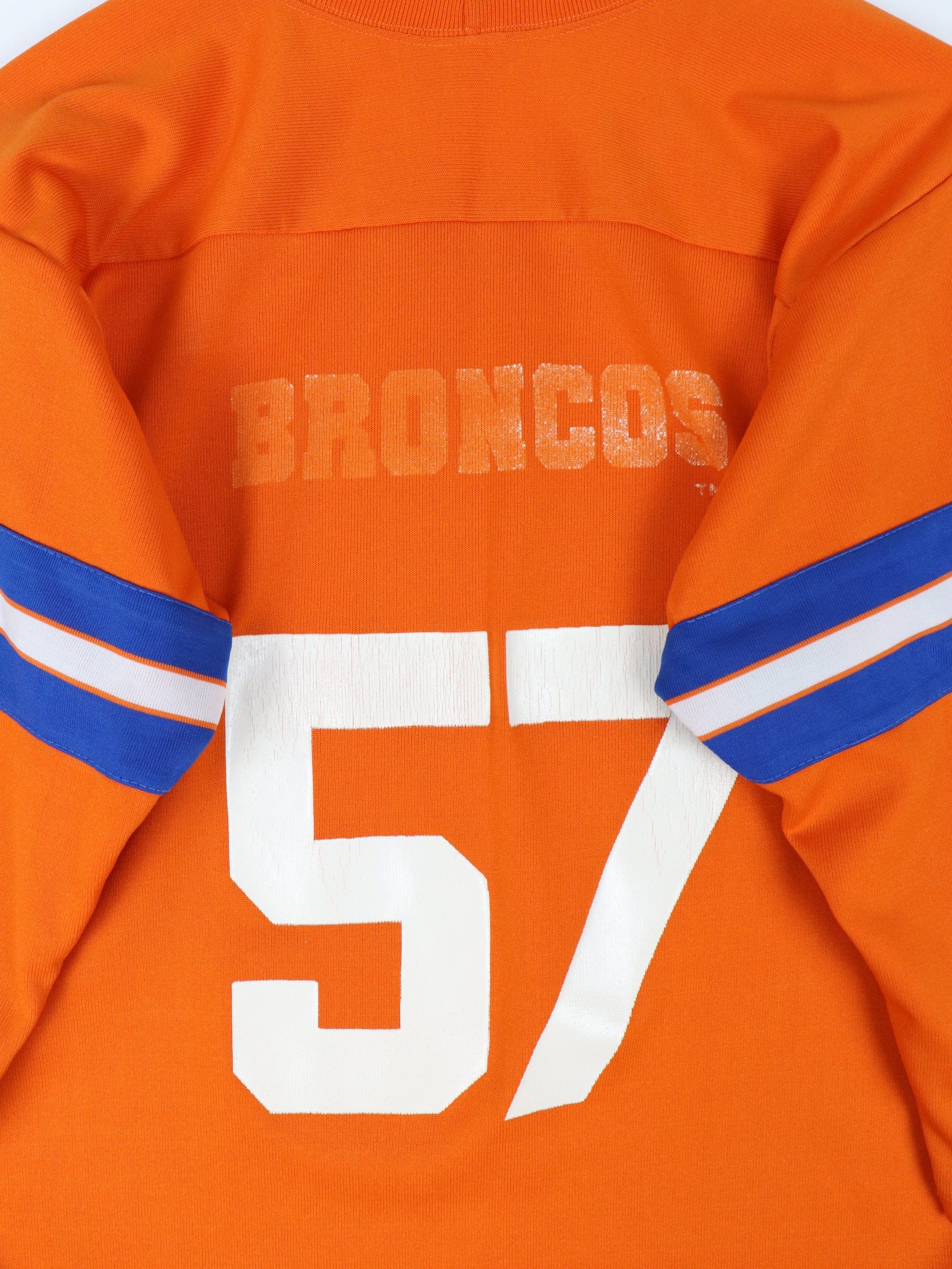 Vintage Denver Broncos Football Jersey Fits Adult Medium Orange